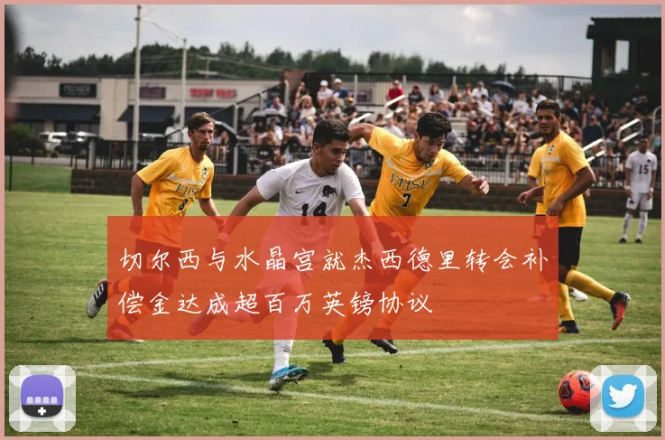 切尔西与水晶宫就杰西德里转会补偿金达成超百万英镑协议